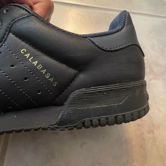 ⚡️ Adidas Yeezy Powerphase “Calabasas” in Core Black Sneakers Athletic Shoes ⚡️ - Picture 16 of 16